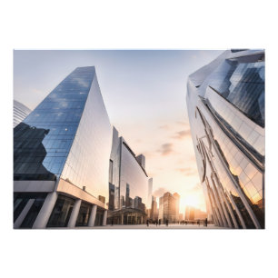 Impression Photo Centre d'affaires moderne