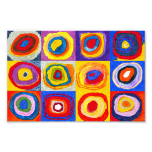 Impression Photo Cercles Kandisnky Imprimer