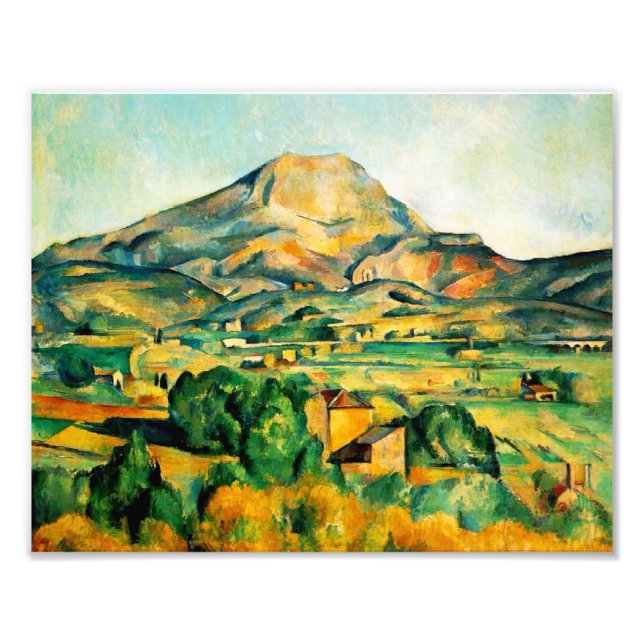 Impression Photo Cezanne Mont Sainte-Victoire Imprimer (Devant)