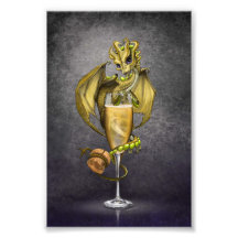 Champagne Dragon 4x6 Imprimer