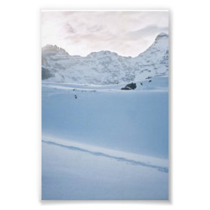 Impression Photo Champs de glace Alberta Canada de parc de Parker