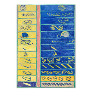 Impression Photo Chaos Primordial, no 13   Hilma af Klint  