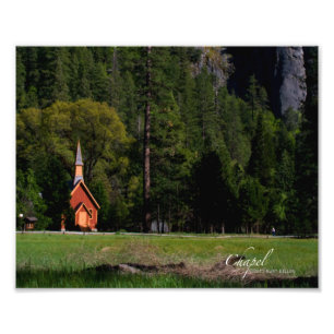 Impression Photo Chapelle de Yosemite