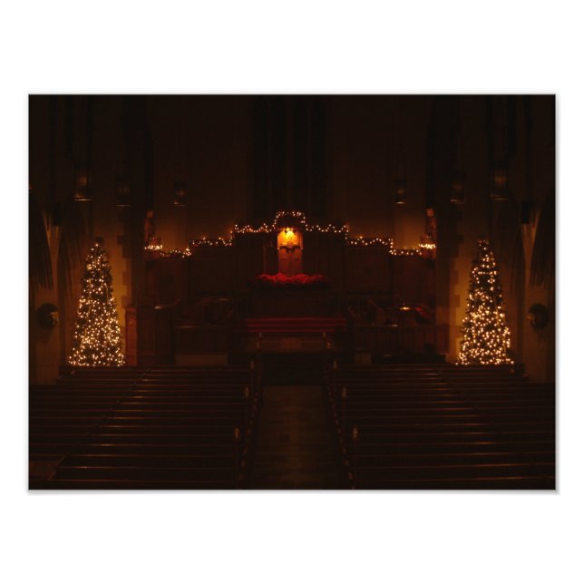 Impression Photo Chapelle Harbison à Christmas Grove City College (Devant)