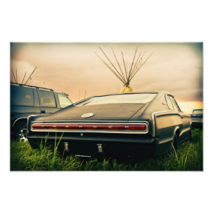 Impression Photo Chargeur Dodge 1966