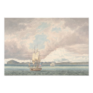 Impression Photo Charles Hamilton Smith - Icy Bay et Mount
