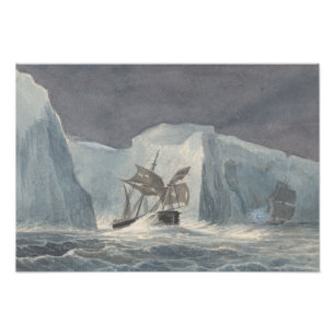 Impression Photo Charles Hamilton Smith - Le passage de l'Erebus