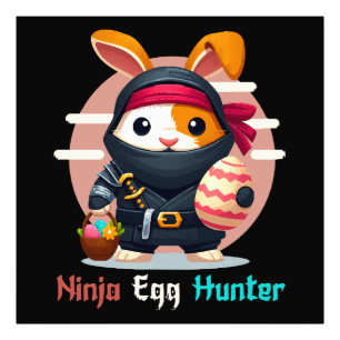 Impression Photo Chasseur d'oeufs de Ninja