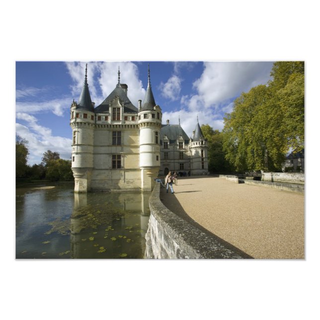 Impression Photo Château d'Azay-le-Rideau, Indre-et-Loire, 3 (Devant)