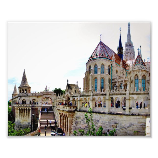 Impression Photo Château de Budapest (Devant)