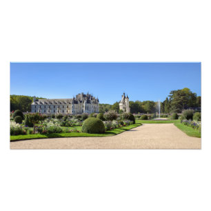 Impression Photo Château de Chenonceau dans la vallée de la Loire -