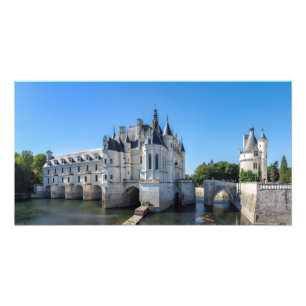 Impression Photo Château de Chenonceau dans la vallée de la Loire -