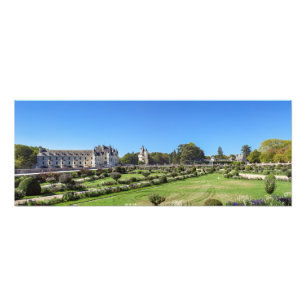 Impression Photo Château de Chenonceau dans la vallée de la Loire -
