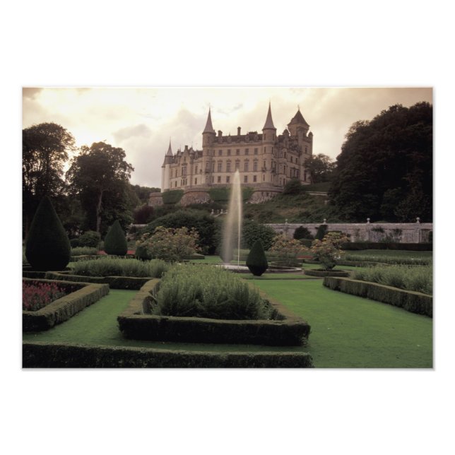 Impression Photo Château de Dunrobin, Écosse (Devant)