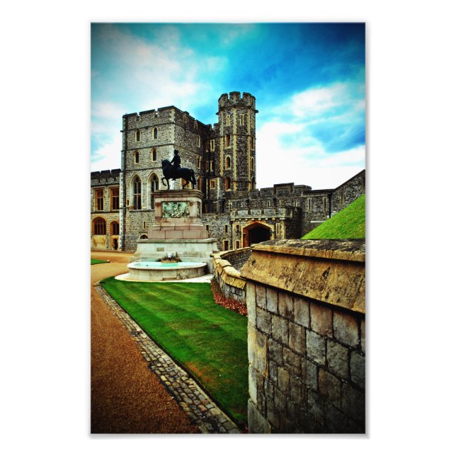 Impression Photo Château de Windsor Berkshire Angleterre Royaume-Un (Devant)