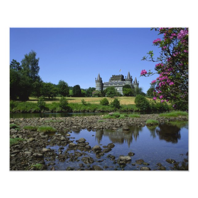 Impression Photo Château Inversible, Strathclyde, Écosse (Devant)