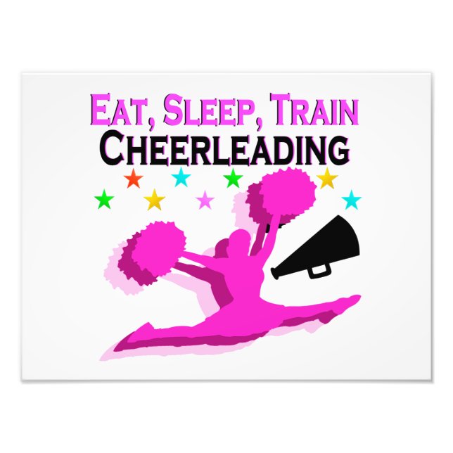 IMPRESSION PHOTO CHEERLEADER DE TRAIN DE SOMMEIL ROSE EAT (Devant)