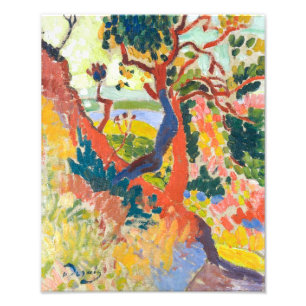 Impression Photo Chemin d'accès coulé, L'Estaque   Andre Derain  