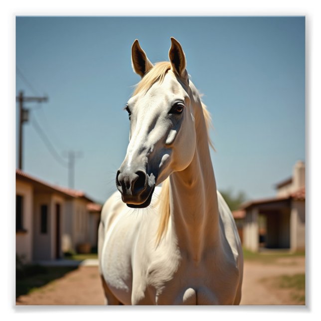 Impression Photo cheval américain (Devant)