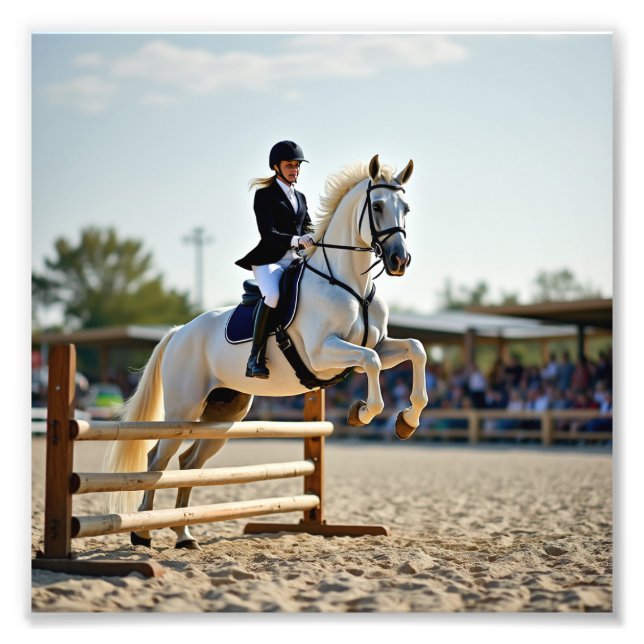 Impression Photo cheval arabe (Devant)