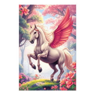 Impression Photo Cheval avec ailes