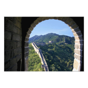 Impression Photo Chine, comté de Huairou, section Mutianyu de la