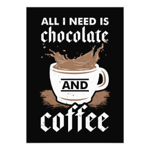 Impression Photo Chocolat Et Café Auteur De Café