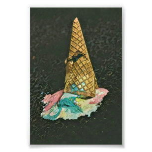 Impression Photo Chocolat glacé amant cadeau