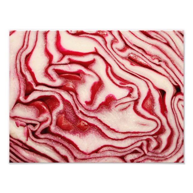 Impression Photo Chou rouge (Devant)