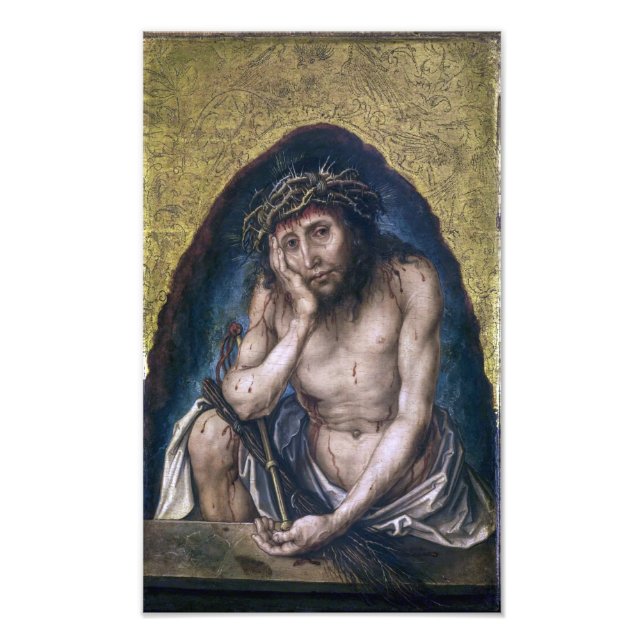 Impression Photo Christ comme l'homme de la douleur | Albrecht Dü  (Devant)