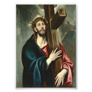 Impression Photo Christ portant la croix, El Greco