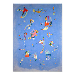 Impression Photo Ciel bleu Kandinsky