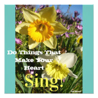 Citation Inspirationnelle Daffodique Ressort Flora