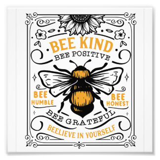 Impression Photo Citer Abee gentil abeille positive abeille reconna