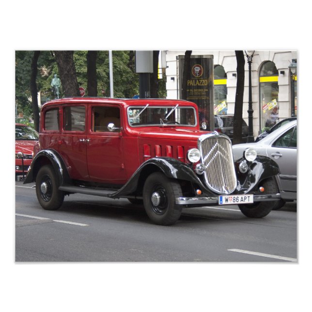 Impression Photo Citroen Rosalie (Devant)