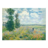 Claude Monet - Champs de pavot près d'Argenteuil (