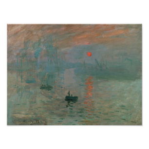 Impression Photo Claude Monet - Impression, lever de soleil