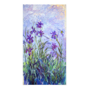 Impression Photo Claude Monet - Iris Mauves / Iris Mauves