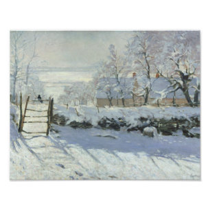 Impression Photo Claude Monet - La Magpie