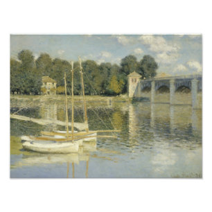 Impression Photo Claude Monet - Le pont Argenteuil