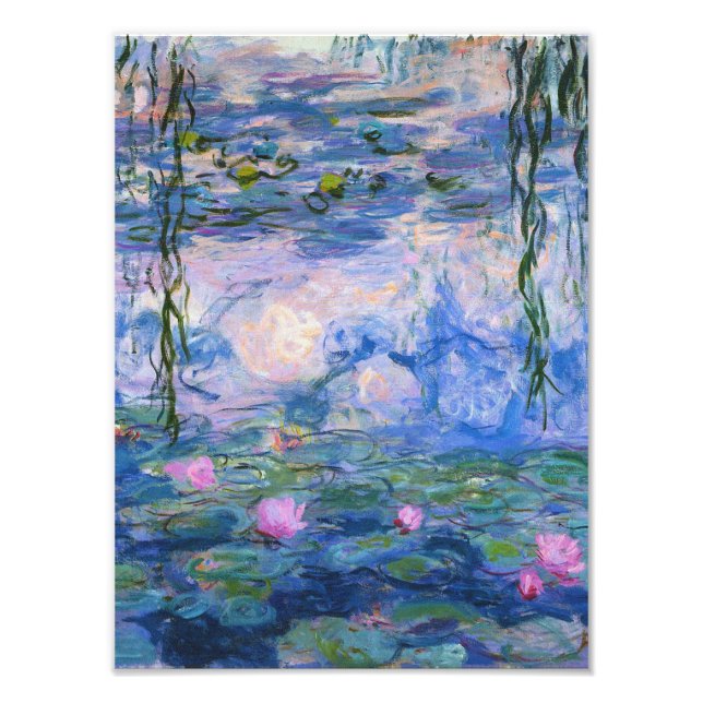 Impression Photo Claude Monet - Lys d'eau 1919 (Devant)