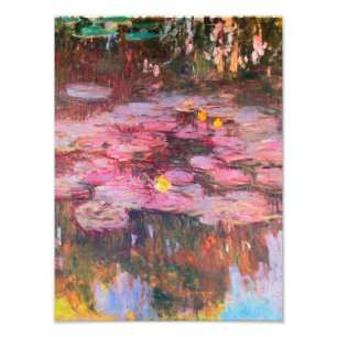 Impression Photo Claude Monet - Nymphéas 1917