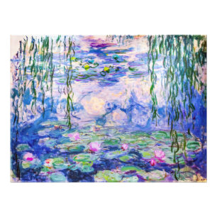 Impression Photo Claude Monet - Nymphéas / Water Lilies 1919
