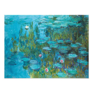 Impression Photo Claude Monet Water Lilies Nymphéas GalleryHD