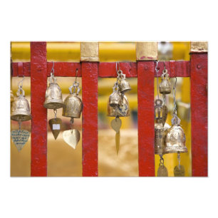 Impression Photo Cloches bouddhistes au temple de Doi Suthep