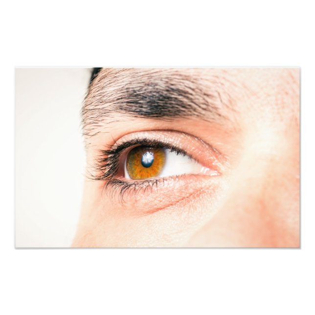 Impression Photo Closeuse oculaire humain (Devant)