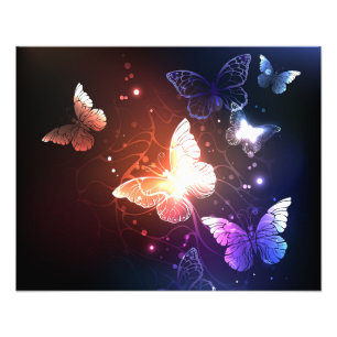Impression Photo Clowing Night Butterflies