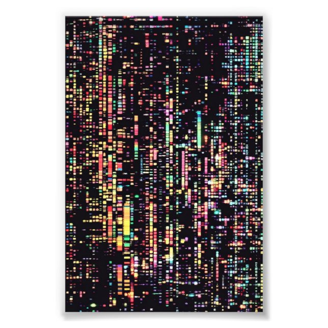 Impression Photo code d'ordinateur écrit en smol (Devant)