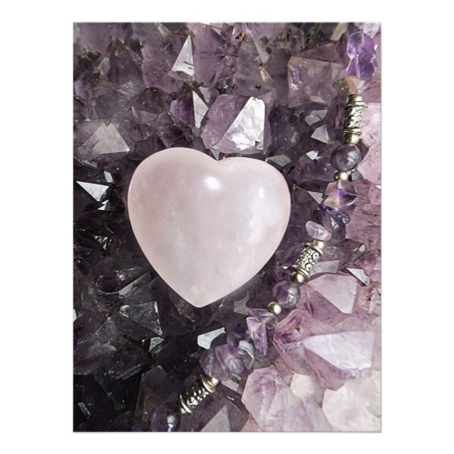 Impression Photo Coeur cristal (Devant)