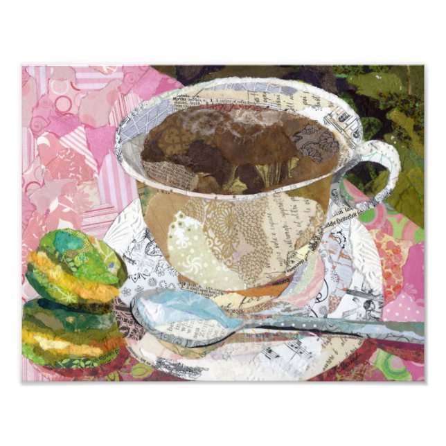 Impression Photo Collage de café (Devant)